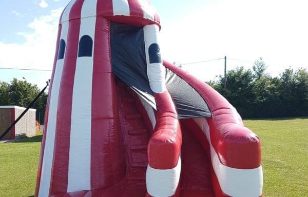 Helter-Skelter Inflatable Slide