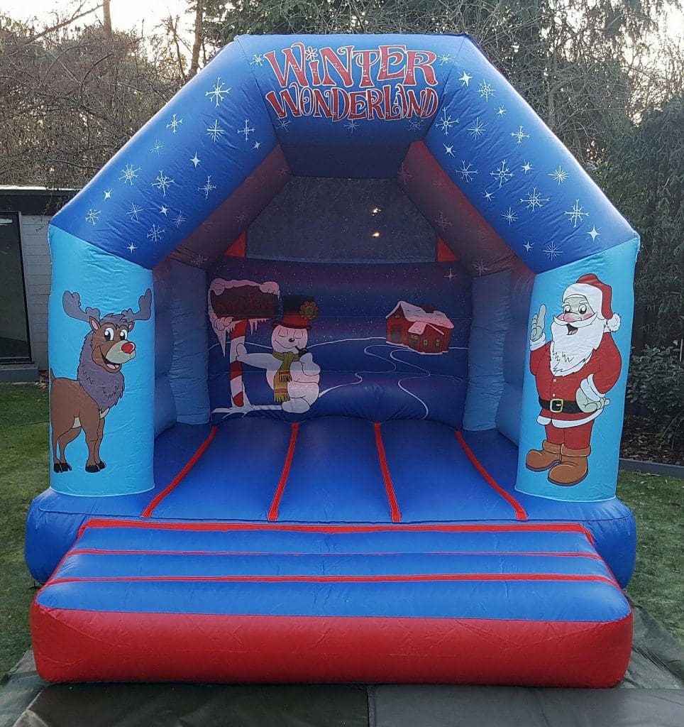 Christmas bouncy castle hire for festive parties