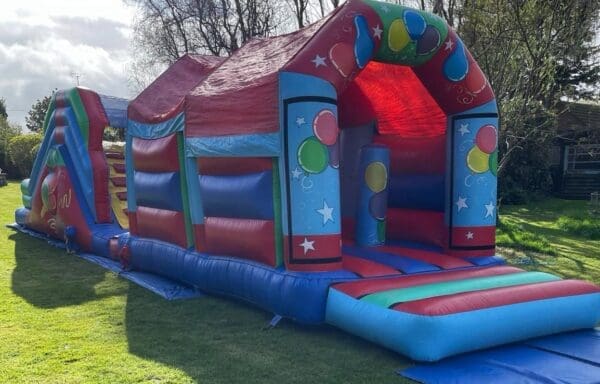 45 ft Velcro Themed Obstacle Course