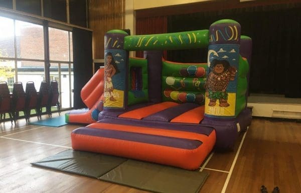 Moana Velcro Castle With Slide – Changeable Themes