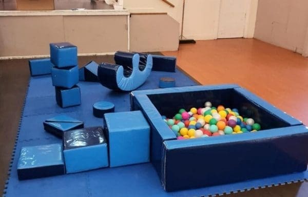 Blue Soft Play Set & Ball Pool
