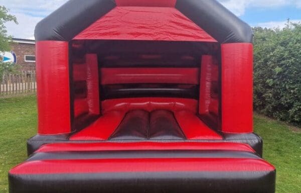 Shiny Red & Black Adult Castle