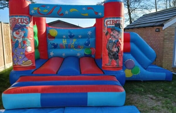 Circus Velcro Castle With Slide – Changeable Themes