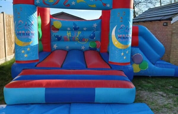 Eid Festival Velcro Castle With Slide – Changeable Themes