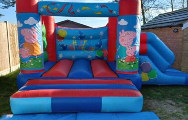 Peppa Pig Velcro Castle With Slide – Changeable Themes