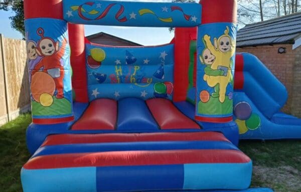 Teletubbies Velcro Castle With Slide – Changeable Themes