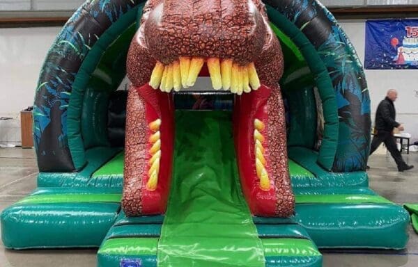 T-Rex 3D Dino Castle With Slide