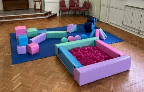 Multi-Coloured Pastel Soft Play Set