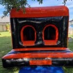 An Orange and Black 45ft long obstacle course