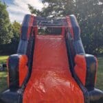 An Orange and Black 45ft long obstacle course