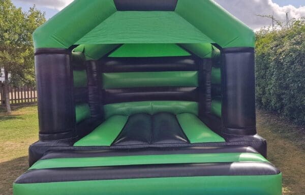 Shiny Green & Black Adult Castle