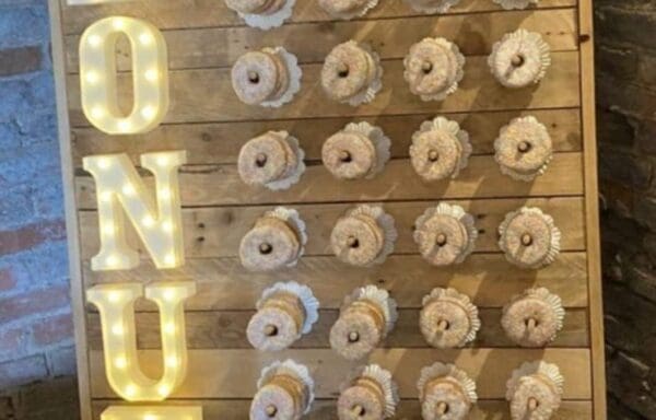 Light Up Donut Wall