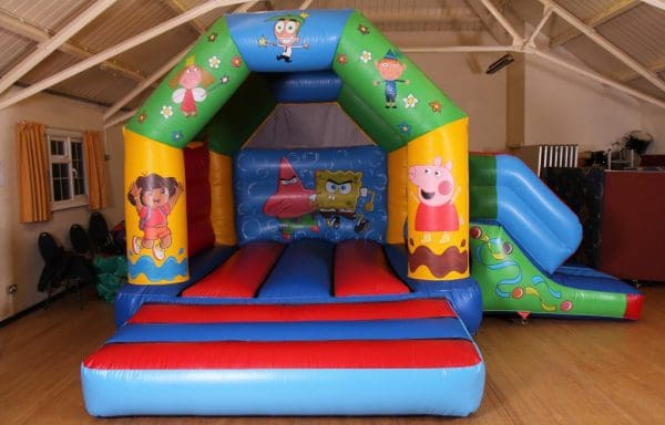 Nickelodeon Castle With Slide