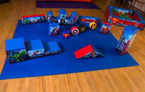 Superhero Soft Play Set