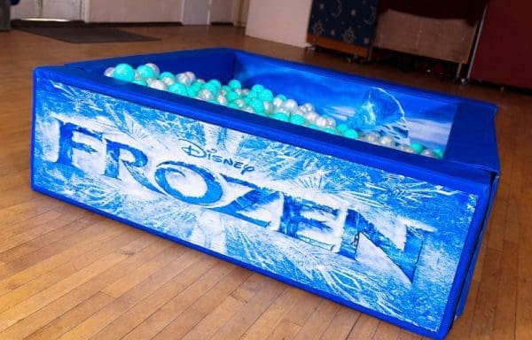 Frozen Ball Pit With Balls