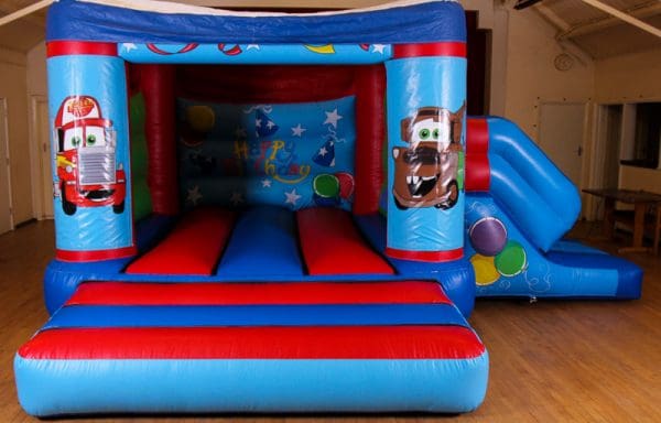 Cars Velcro Castle With Slide – Changeable Themes