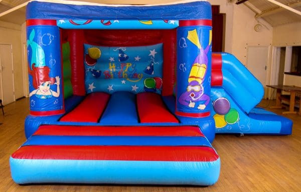 Ariel Velcro Castle With Slide – Changeable Themes