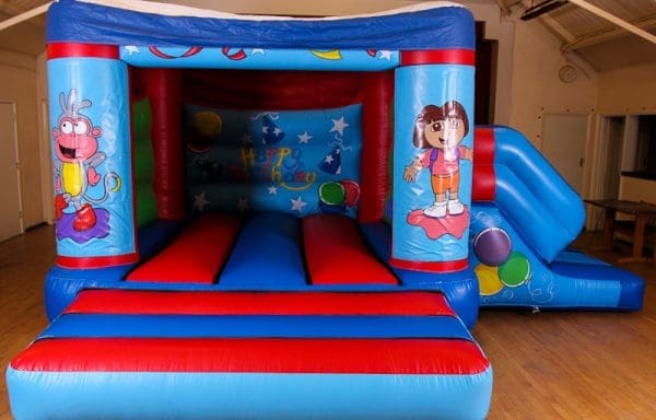 Dora Velcro Castle With Slide – Changeable Themes