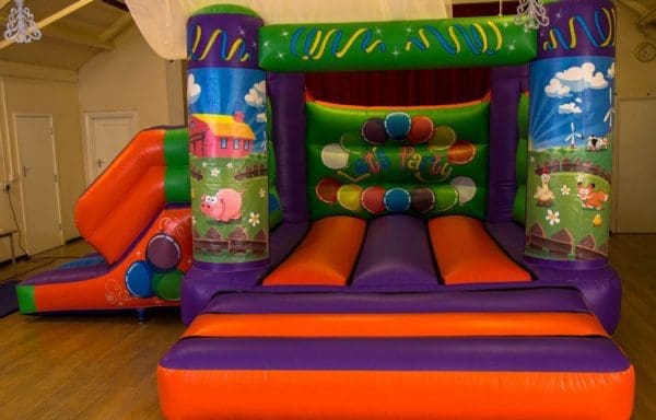 Farm Velcro Castle With Slide – Changeable Themes