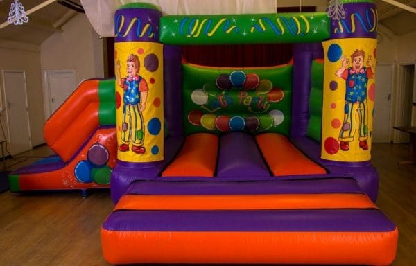 Mr Tumble Velcro Castle With Slide – Changeable Themes