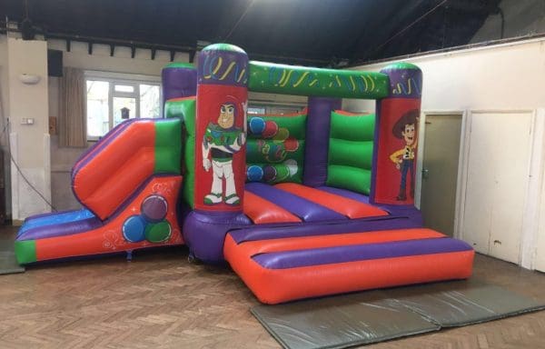 Toy Story Velcro Castle With Slide – Changeable Themes