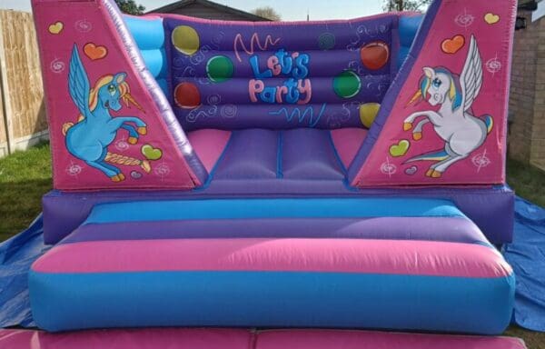 Unicorn 8ft Velcro Castle