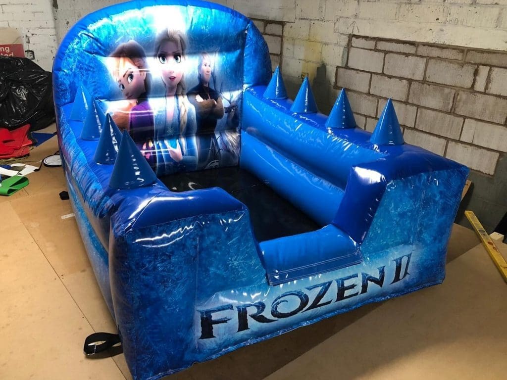 A Frozen 2 themed ball pit