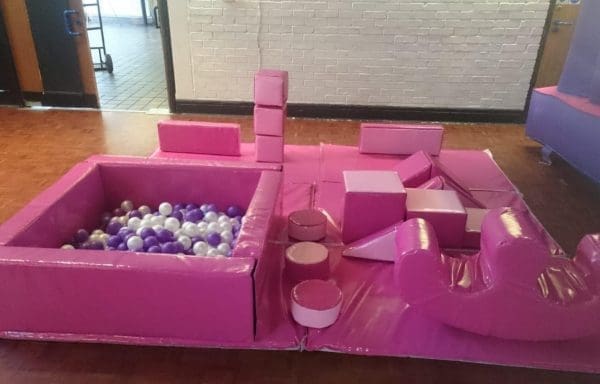Just Pink Soft Play Set & Ball Pool