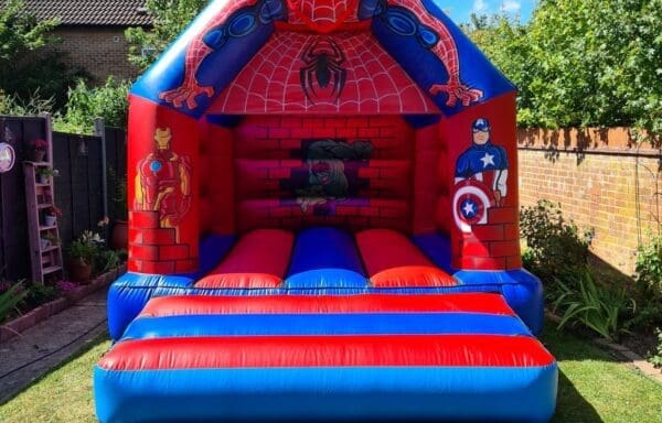 Spider-Man 3D Inflatable Head Castle