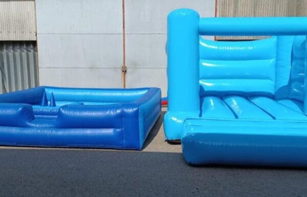 Plain Blue Inflatable Surround Soft Play Package