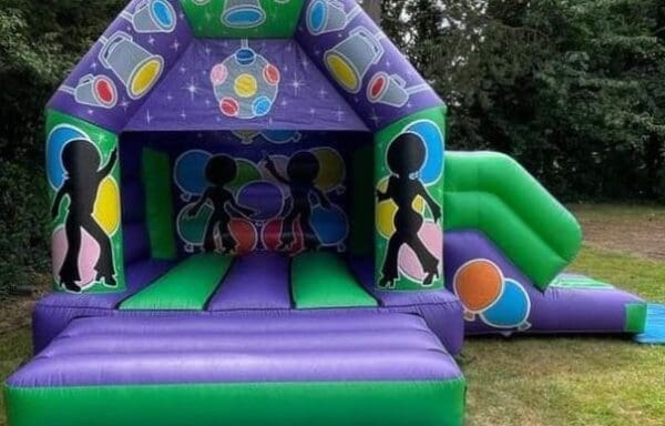 Disco Musical Castle With Slide