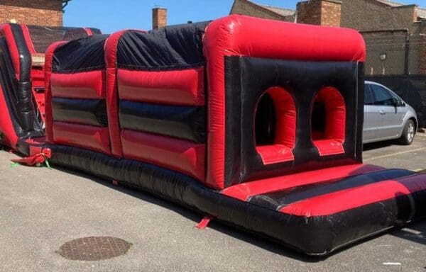 45ft Red & Black Obstacle Course