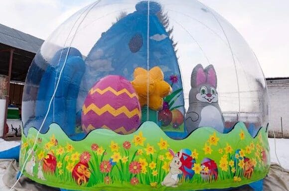 Inflatable Easter Globe