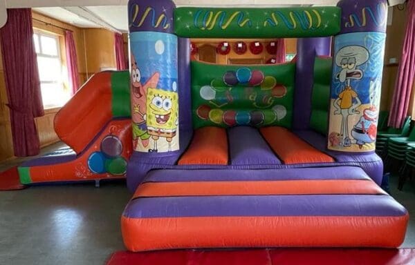 SpongeBob SquarePants Castle With Slide – Changeable Themes