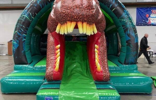 T-Rex 3D Castle With Slide