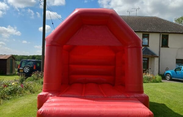 Plain Red Velcro Castle