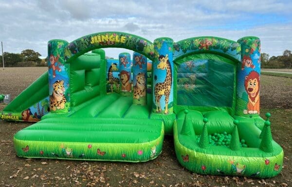 Jungle Bounce And Slide Play Park