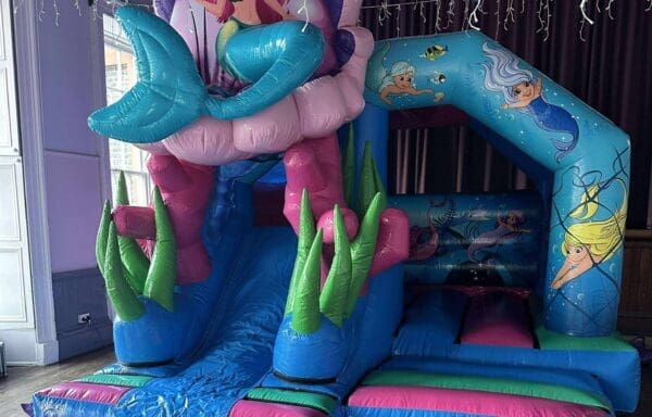 Mermaid 3d Castle With Slide