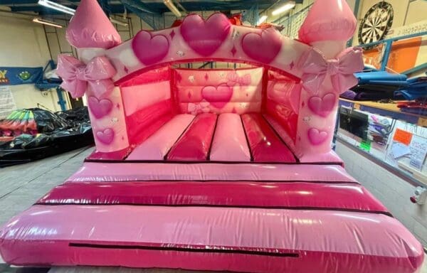 Pink Hearts & Bows Castle